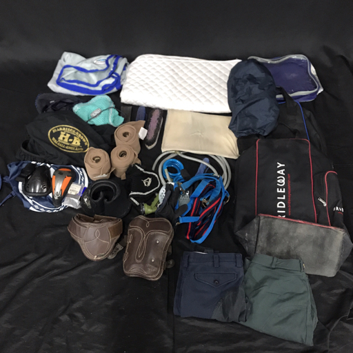 DUBLIN 乗馬バッグ 他 PIKEUR サイズ 48 乗馬ズボン 等 乗馬用品 乗馬グッズ まとめ セット