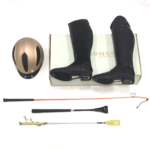 KED 乗馬用ヘルメット 他 BRONCO EU38 乗馬ブーツ : ジェフリーズ 短鞭 等 乗馬用品 まとめ
