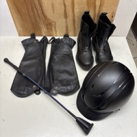 乗馬用 FLECK フレック Evo エボ 乗馬用品 ヘルメット ブーツ サイズ43 他 乗馬グッズ まとめて
